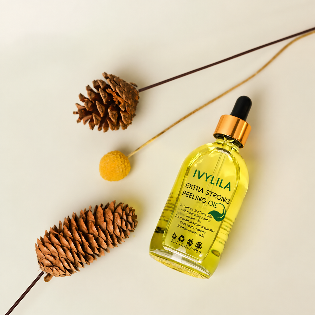 IVYLILA Yellow Peeling Oil: Gentle Body Hyperpigmentation Treatment | Fade Dark Spots