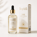 IVYLILA  24K Gold Day Serum, Moisturizing Anti‑Wrinkle Facial Essence 100ml