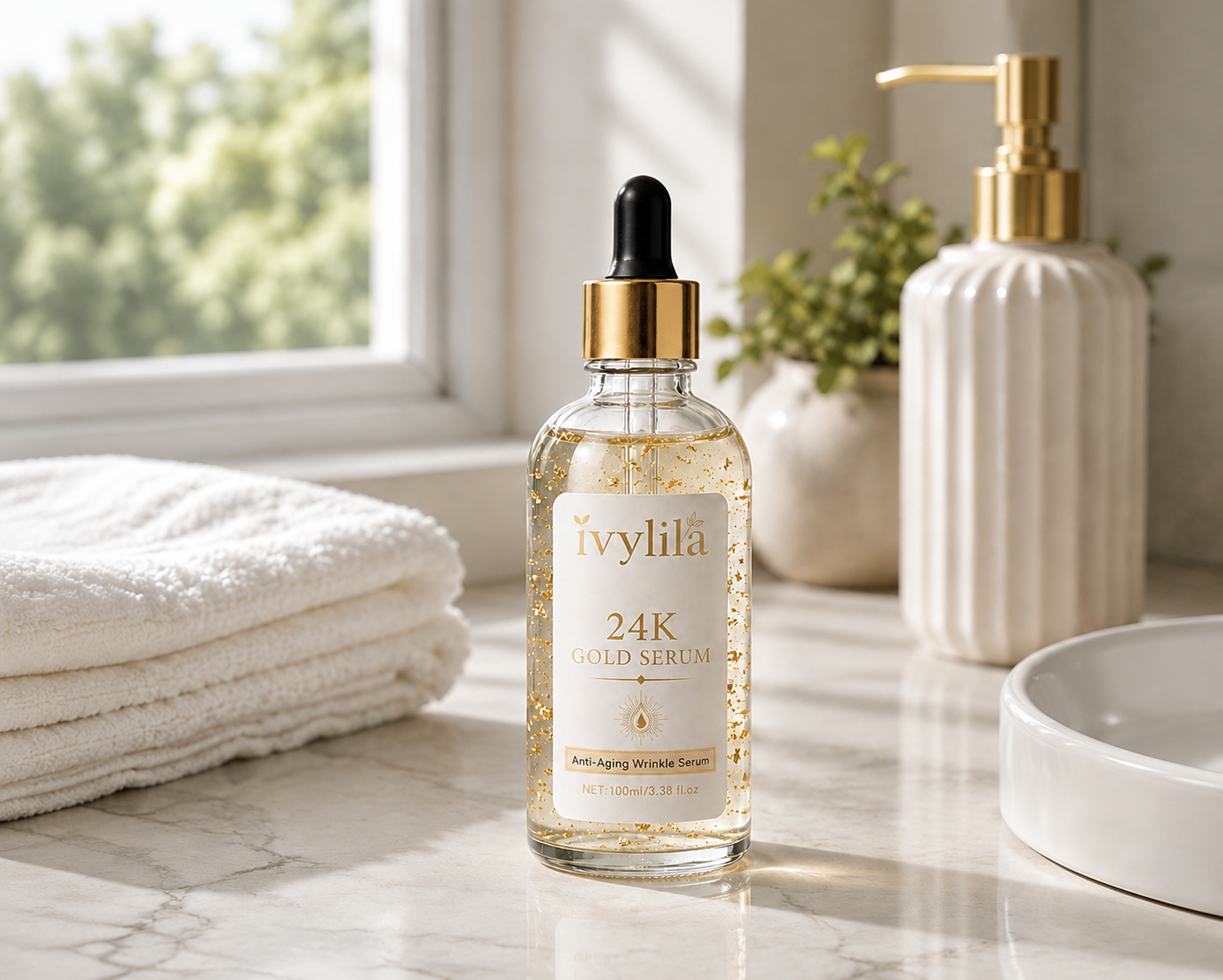 IVYLILA 24K Gold Serum Ritual