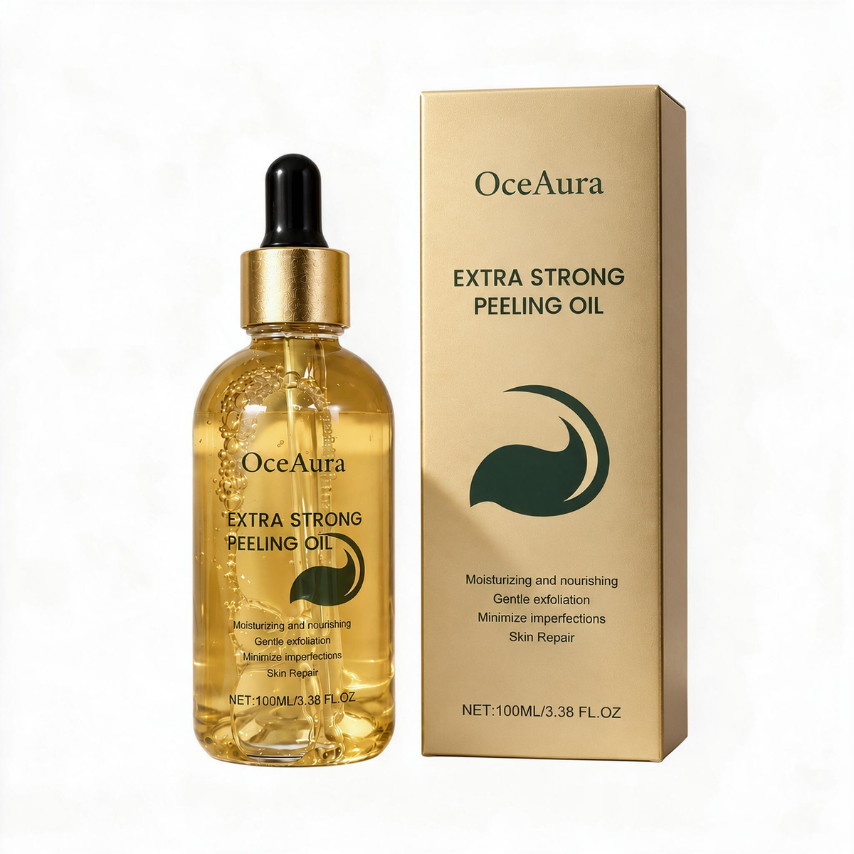 IVYLILA Yellow Peeling Oil: Gentle Body Hyperpigmentation Treatment | Fade Dark Spots Upgraded Version