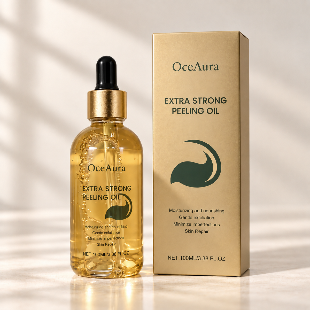 IVYLILA Yellow Peeling Oil: Gentle Body Hyperpigmentation Treatment | Fade Dark Spots Upgraded Version